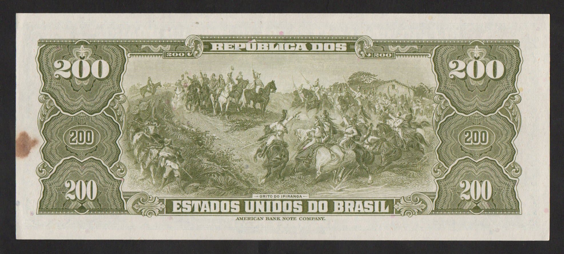 C043 - 200 CRUZEIROS - 1964 - Imagem 2