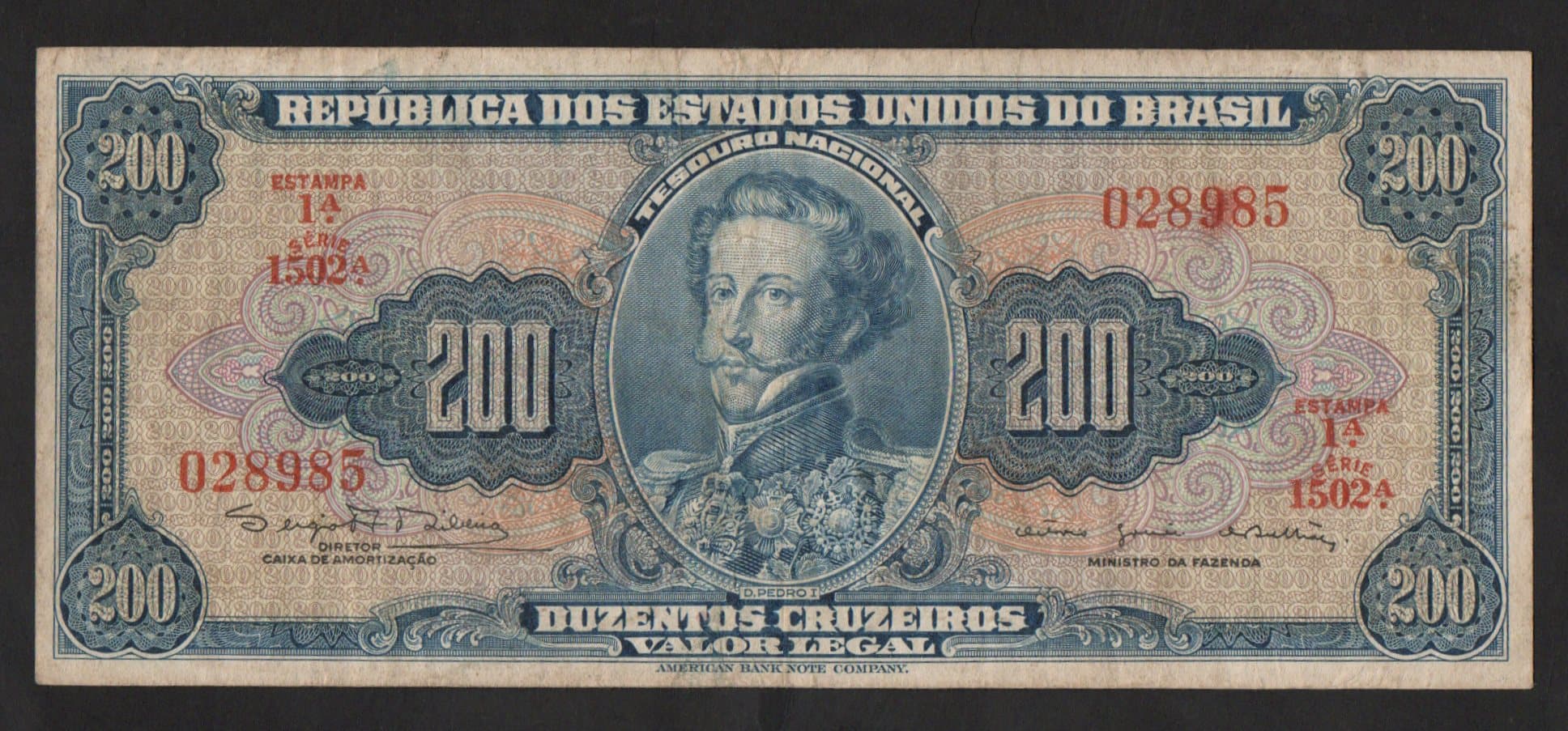 C043 - 200 CRUZEIROS - 1964 - Imagem 1