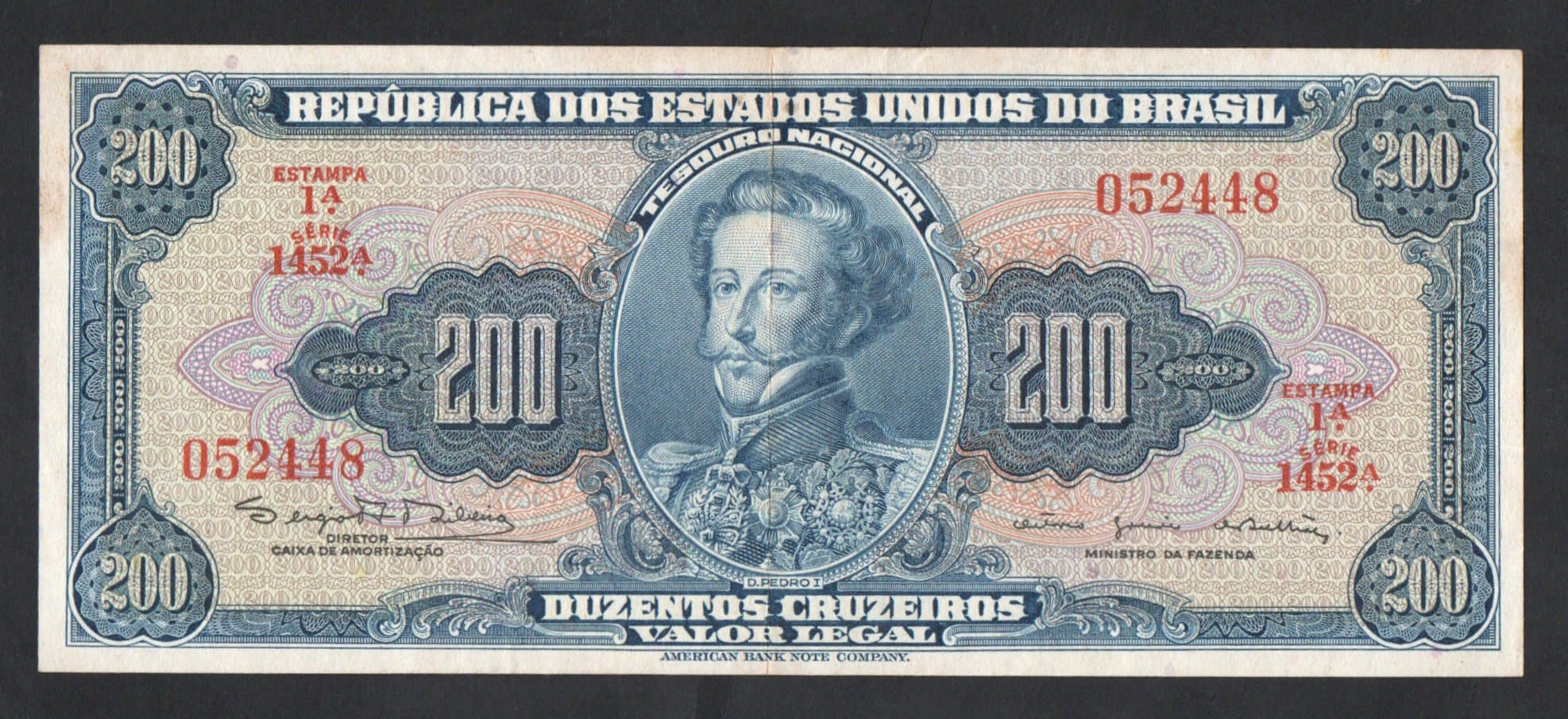 C043 - 200 CRUZEIROS - 1964 - Imagem 1