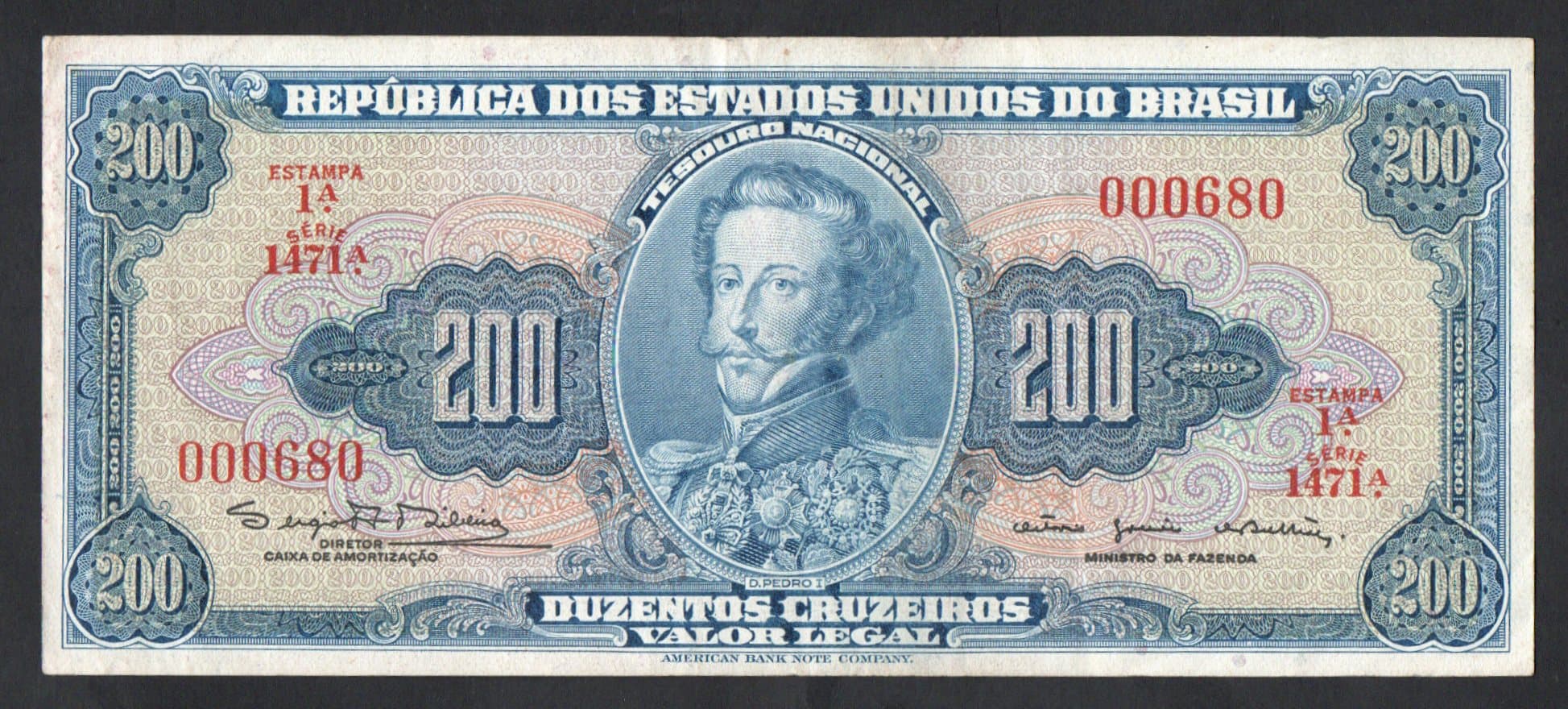 C043 - 200 CRUZEIROS - 1964 - Imagem 1