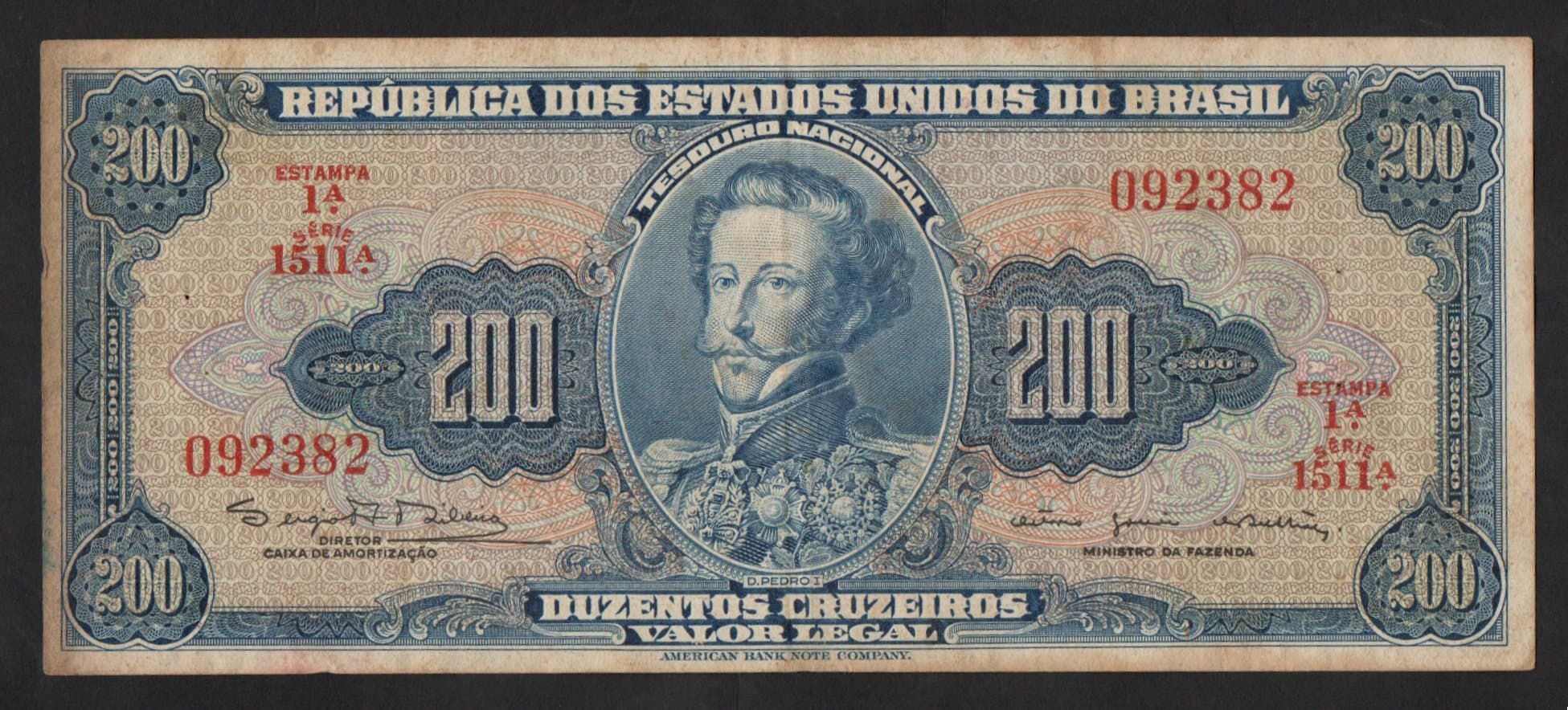 C043 - 200 CRUZEIROS - 1964 - Imagem 1