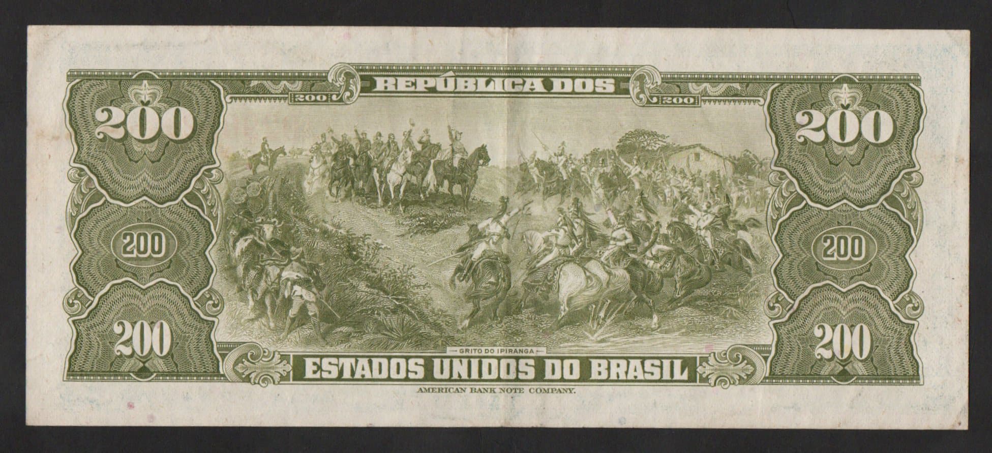 C043 - 200 CRUZEIROS - 1964 - Imagem 2