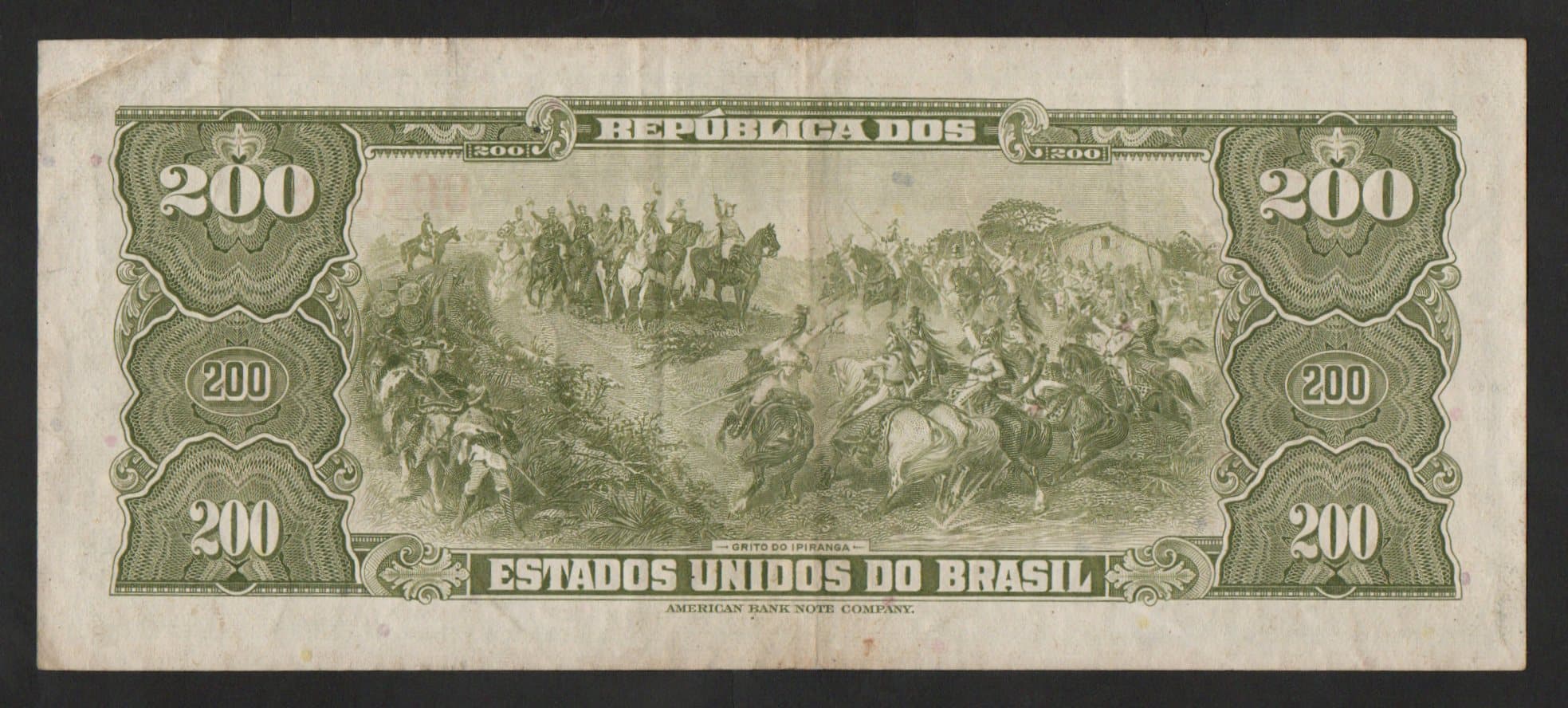 C043 - 200 CRUZEIROS - 1964 - Imagem 2