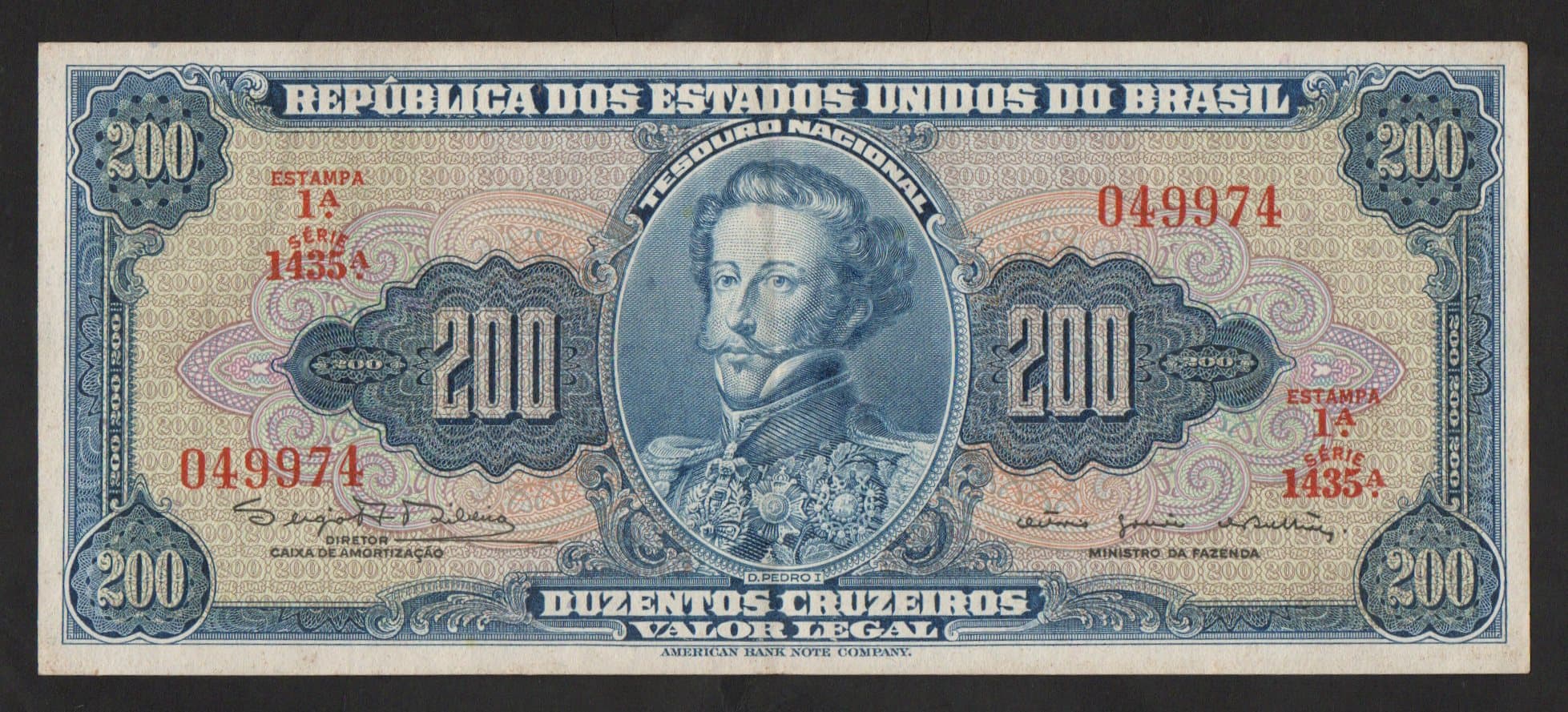 C043 - 200 CRUZEIROS - 1964 - Imagem 1