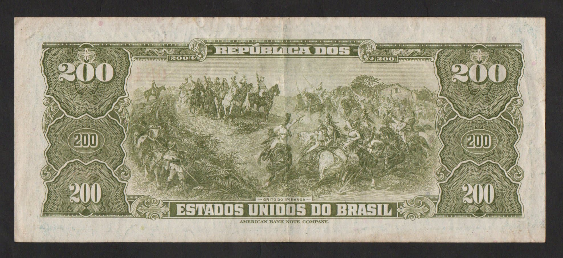 C043 - 200 CRUZEIROS - 1964 - Imagem 2
