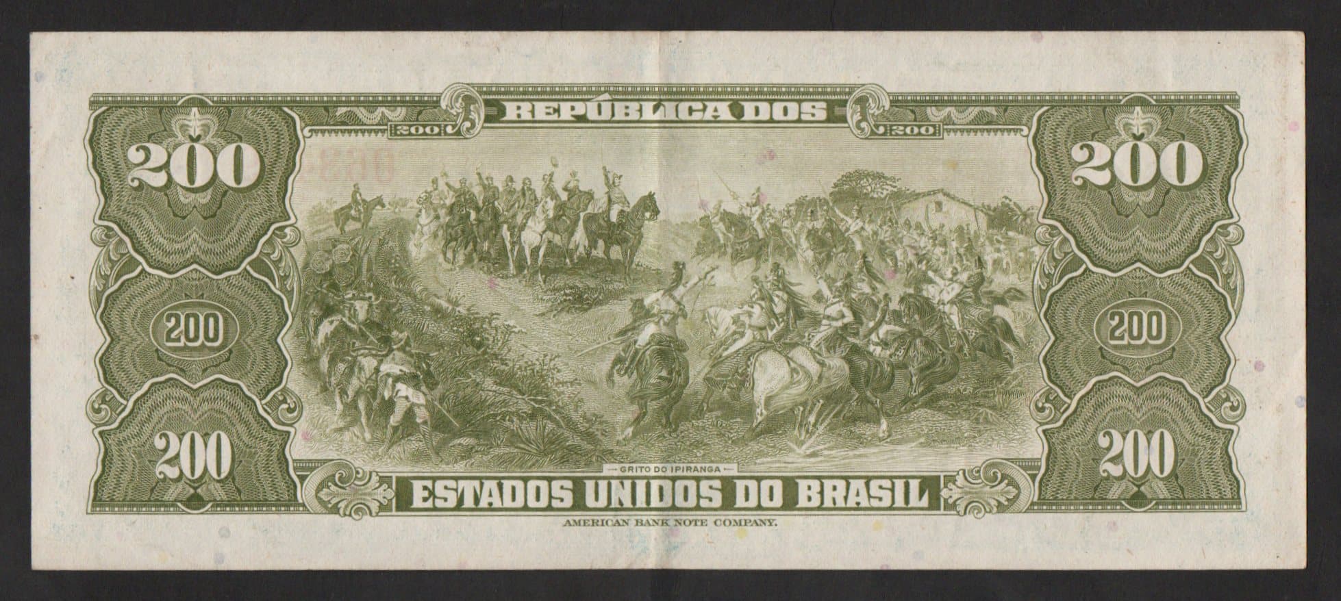 C043 - 200 CRUZEIROS - 1964 - Imagem 2