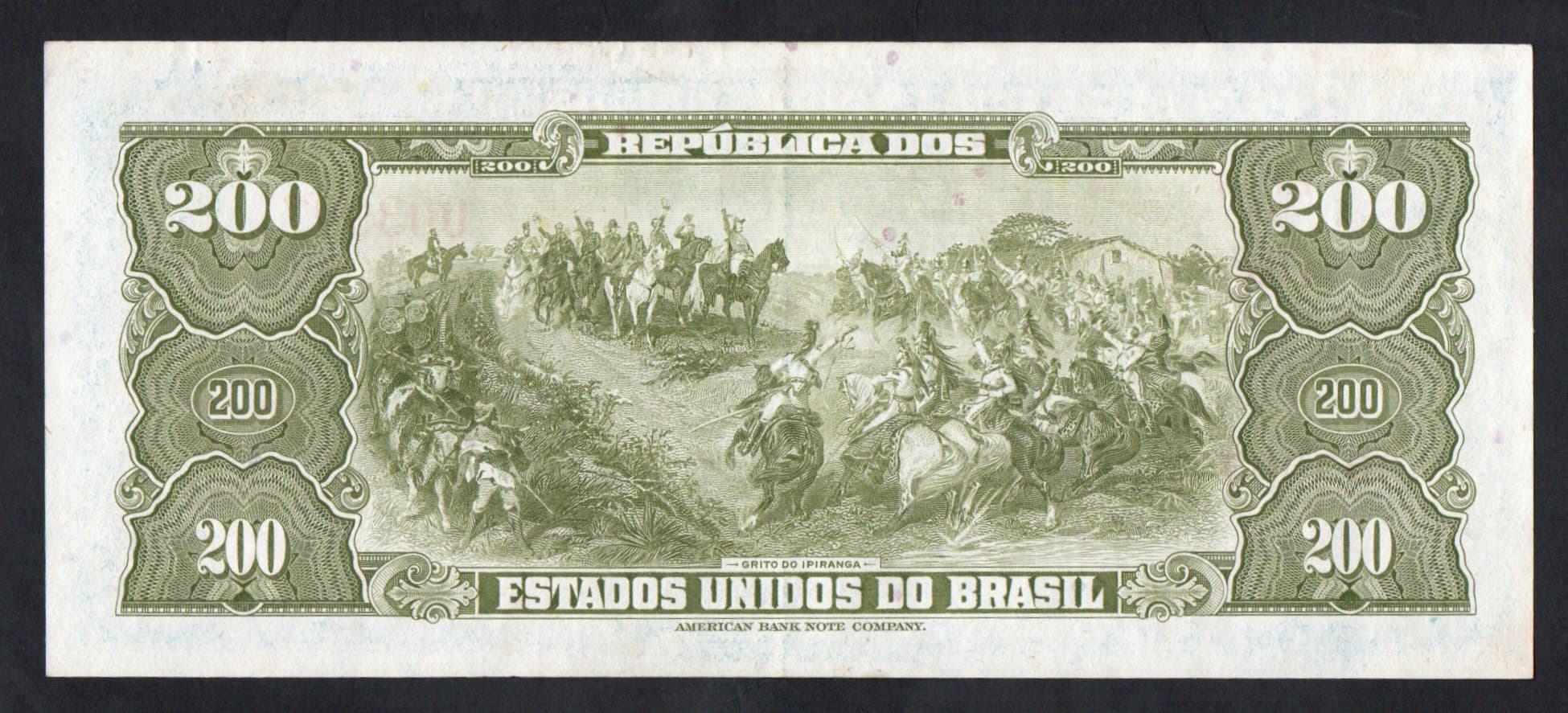 C043 - 200 CRUZEIROS - 1964 - Imagem 2