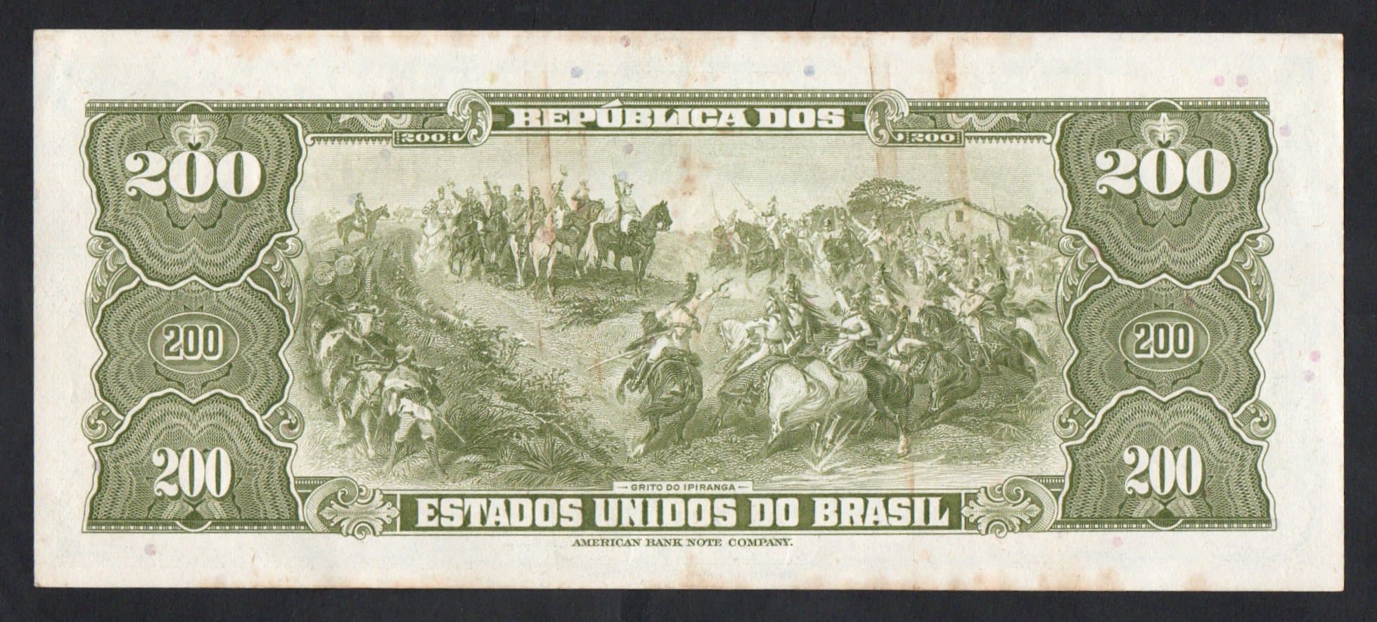 C043 - 200 CRUZEIROS - 1964 - Imagem 2