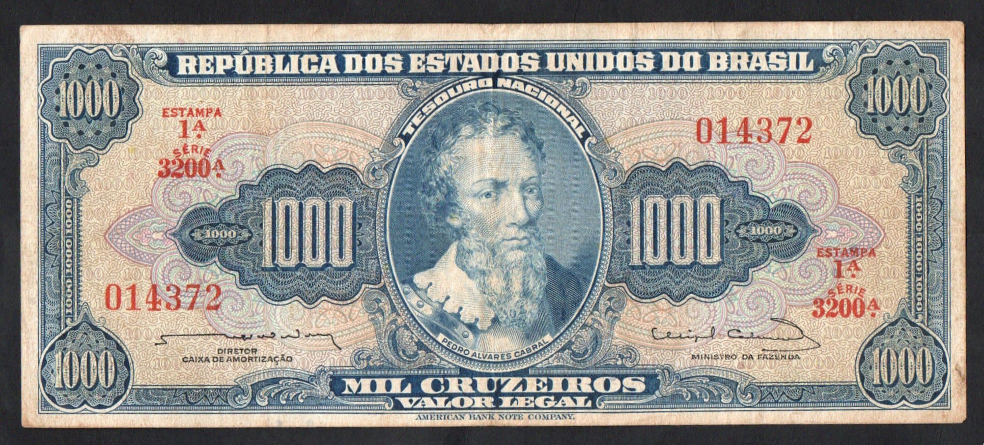C056 - 1000 CRUZEIROS - 1963 - Imagem 1