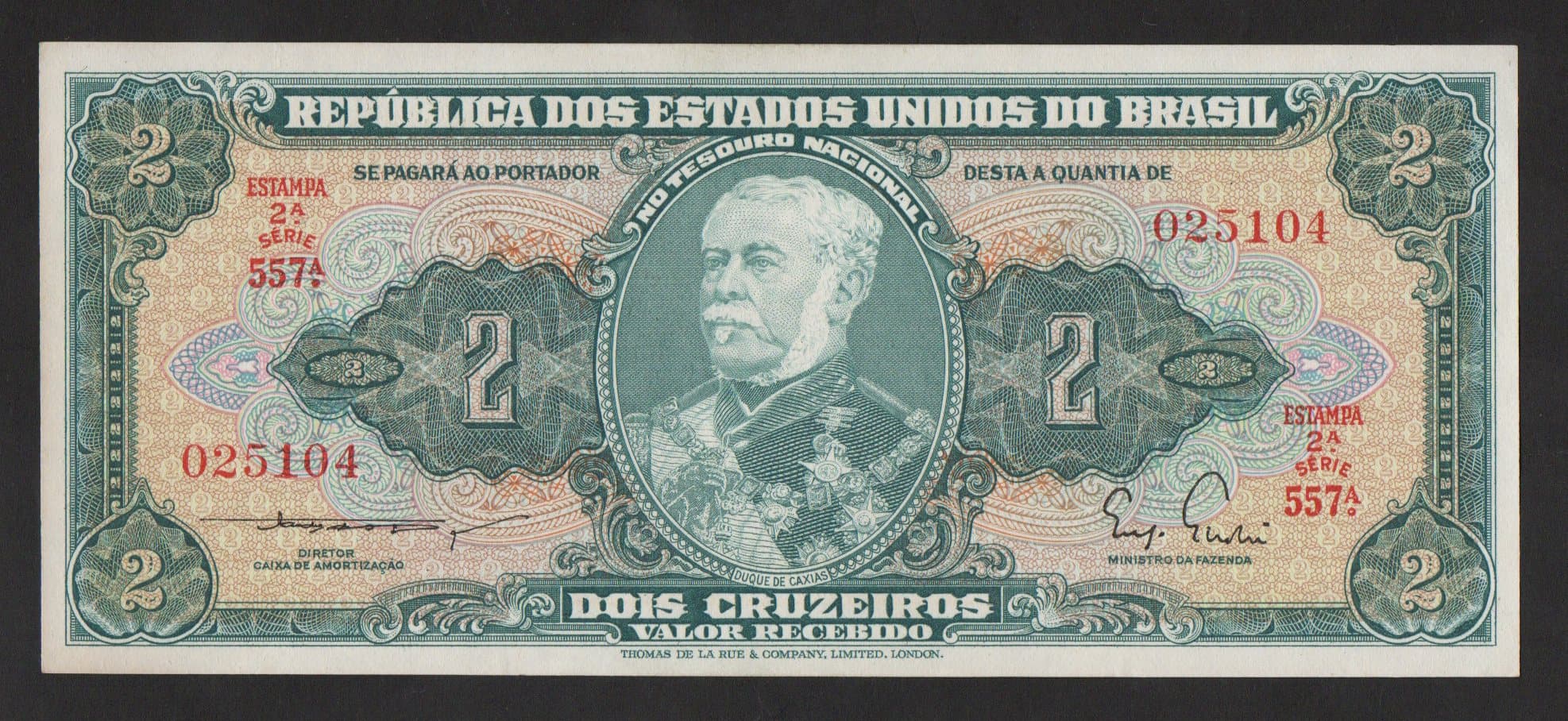 C062 - 2 CRUZEIROS - 1956 - Imagem 1