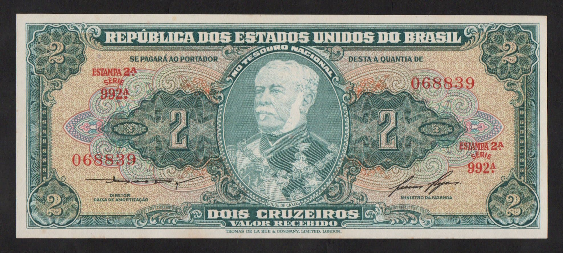 C064 - 2 CRUZEIROS - 1958 - Imagem 1