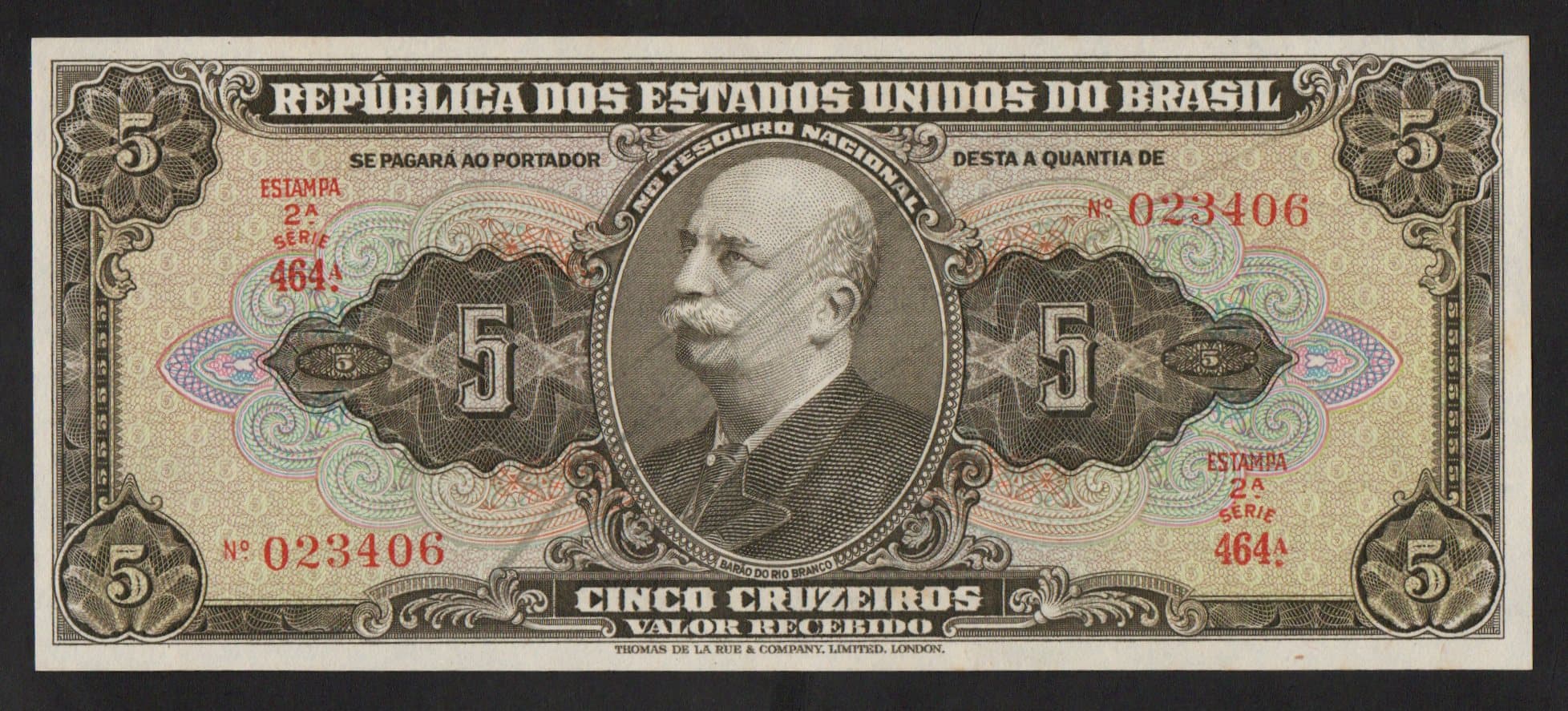 C065 - 5 CRUZEIROS - 1950 - Imagem 1