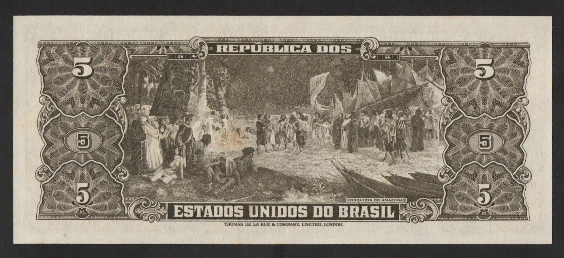 C065 - 5 CRUZEIROS - 1950 - Imagem 2