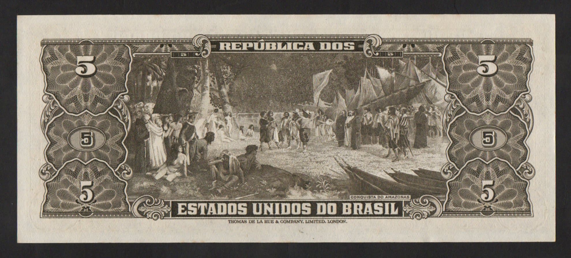 C065 - 5 CRUZEIROS - 1950 - Imagem 2