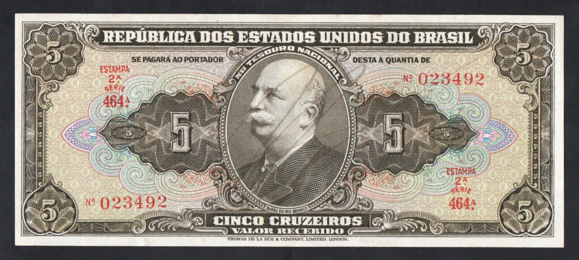 C065 - 5 CRUZEIROS - 1950 - Imagem 1
