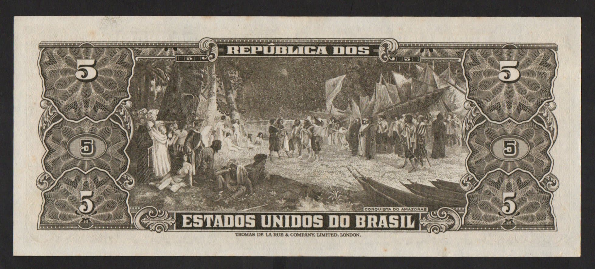 C065 - 5 CRUZEIROS - 1950 - Imagem 2