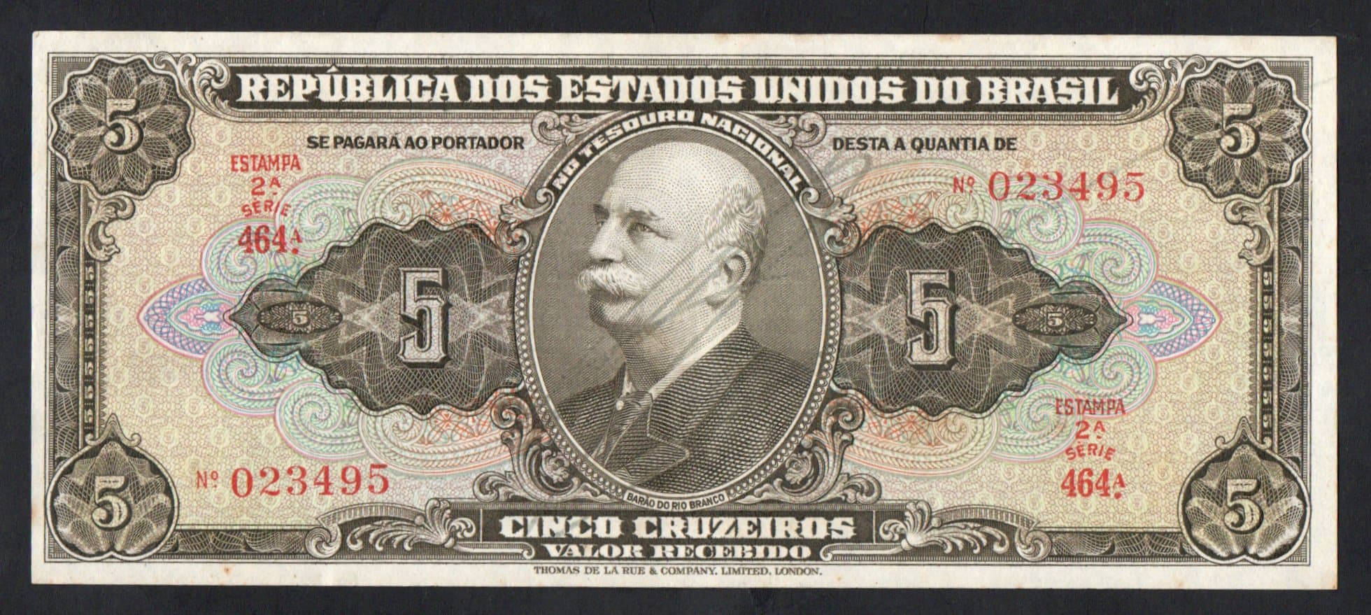 C065 - 5 CRUZEIROS - 1950 - Imagem 1