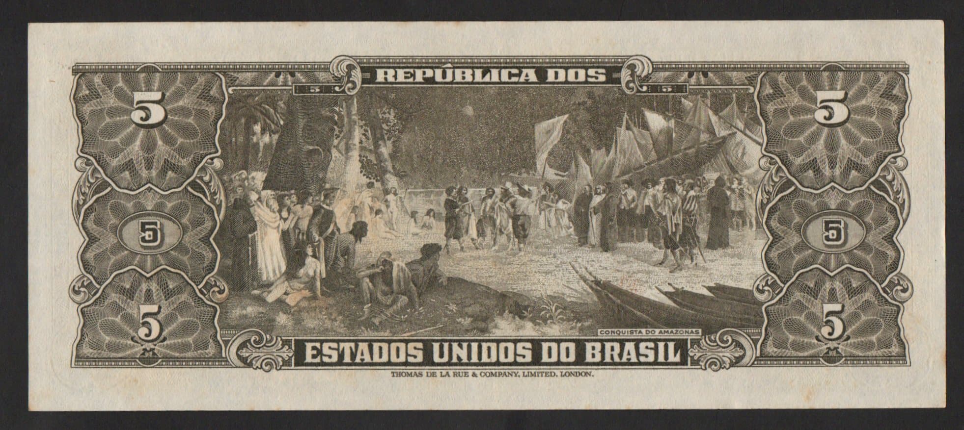 C065 - 5 CRUZEIROS - 1950 - Imagem 2