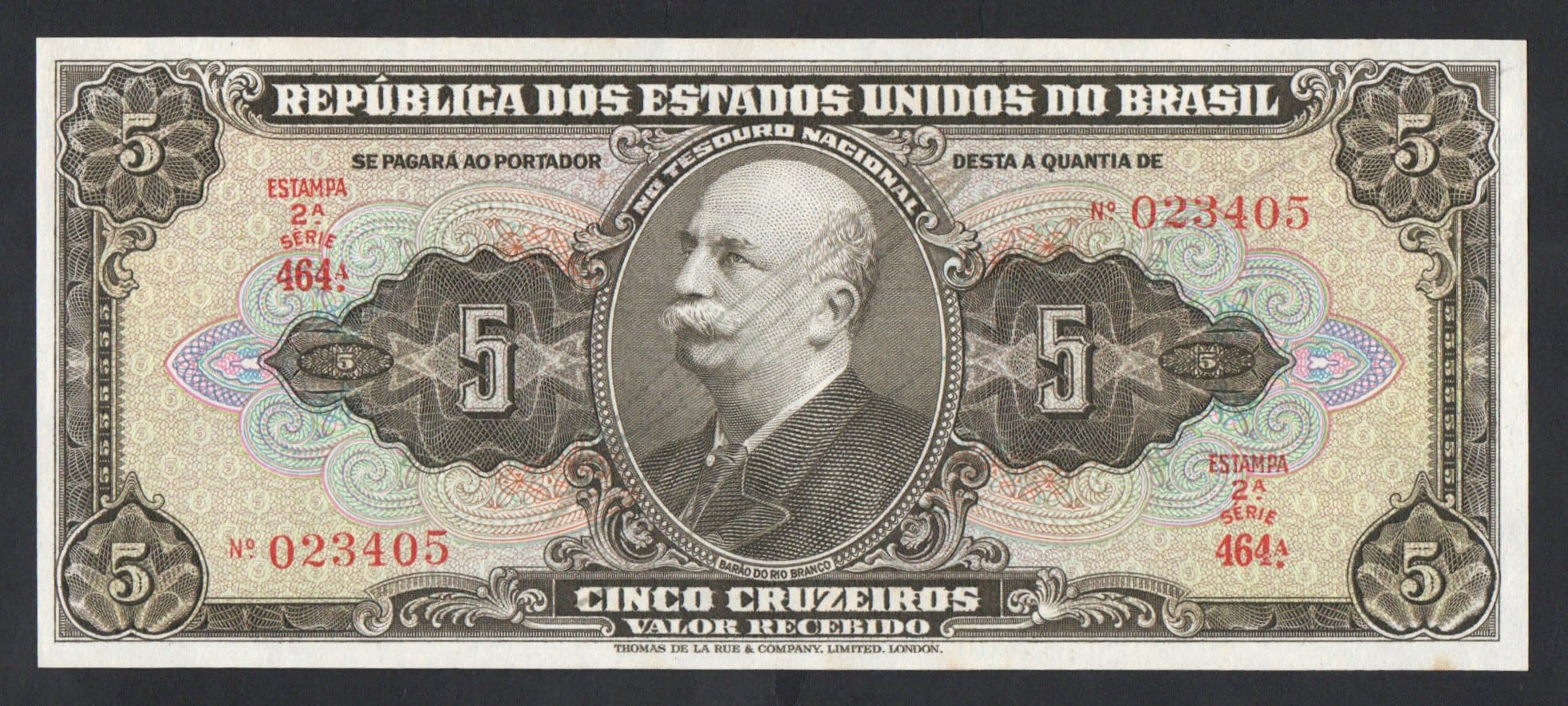 C065 - 5 CRUZEIROS - 1950 - Imagem 1