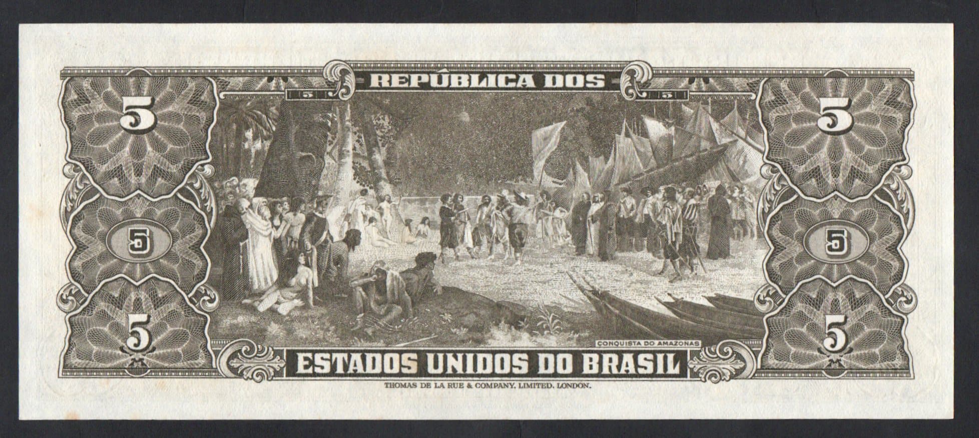 C065 - 5 CRUZEIROS - 1950 - Imagem 2