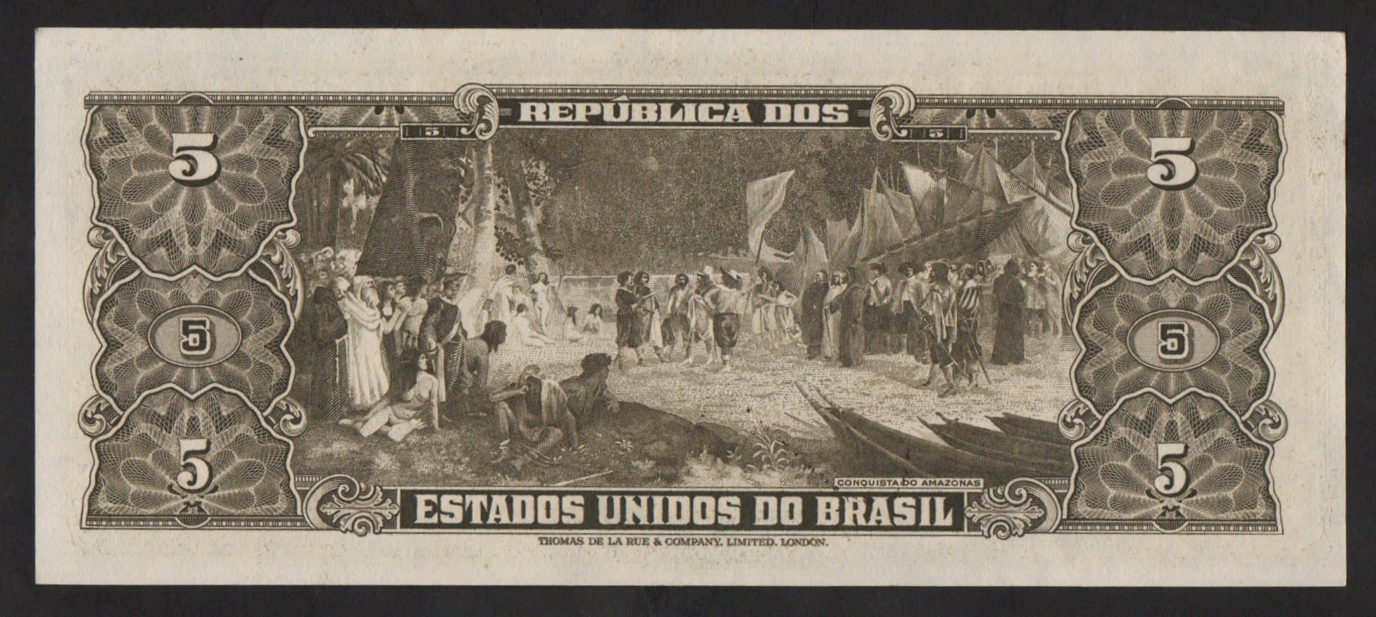 C065 - 5 CRUZEIROS - 1950 - Imagem 2
