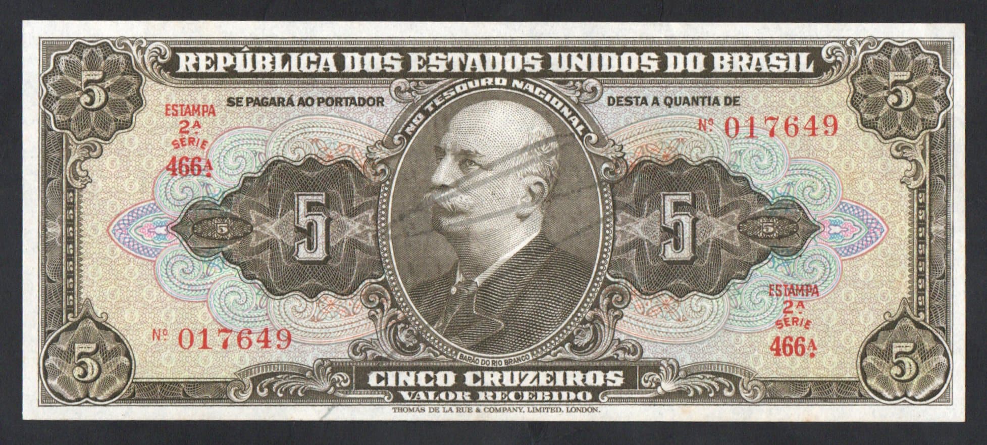 C065 - 5 CRUZEIROS - 1950 - Imagem 1