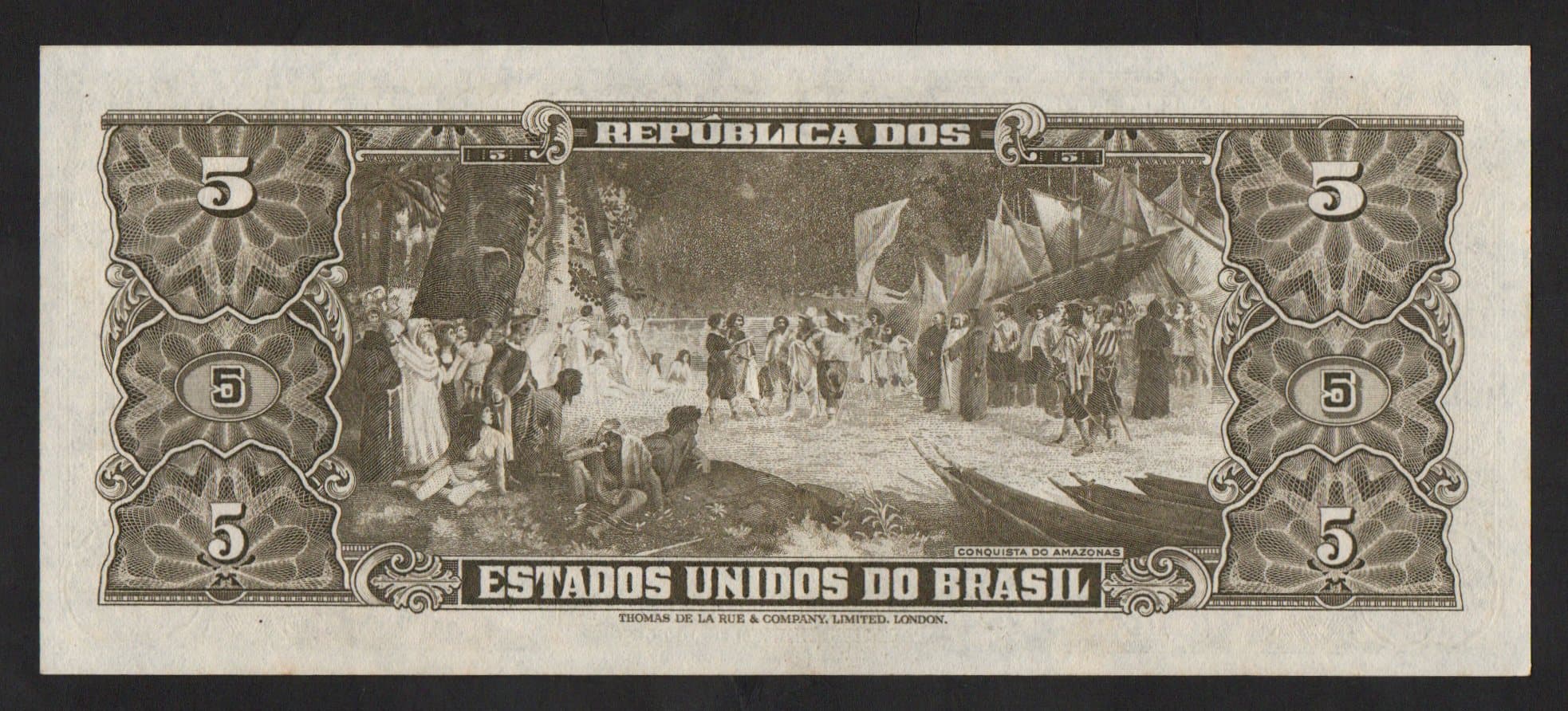C065 - 5 CRUZEIROS - 1950 - Imagem 2