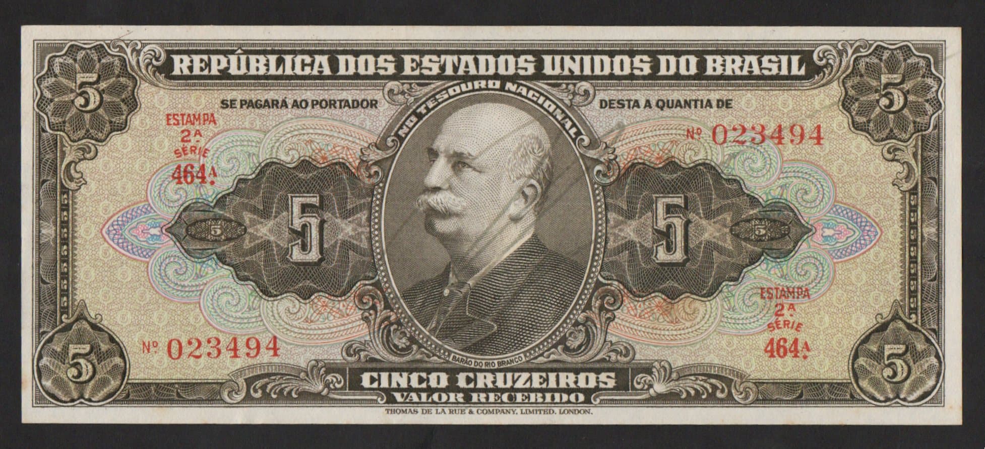 C065 - 5 CRUZEIROS - 1950 - Imagem 1
