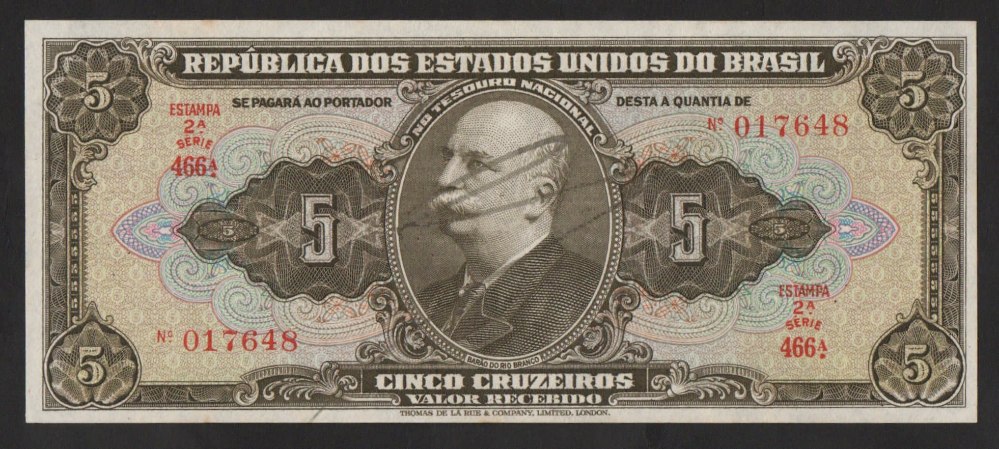 C065 - 5 CRUZEIROS - 1950 - Imagem 1