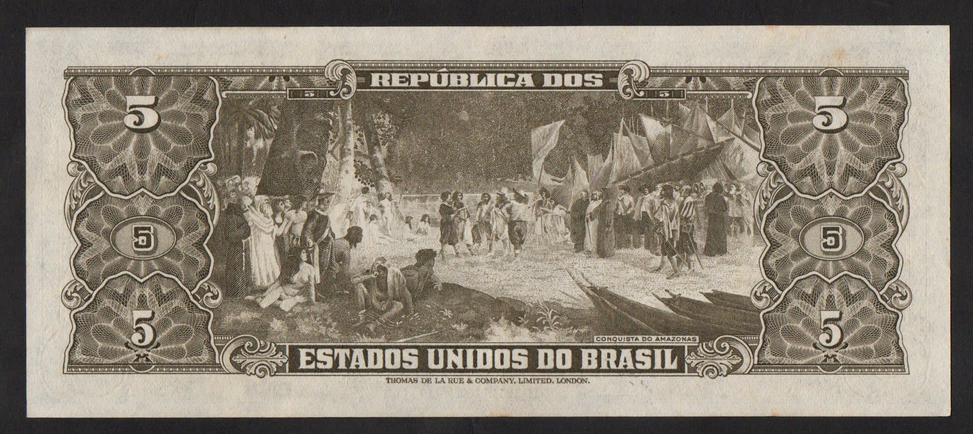 C065 - 5 CRUZEIROS - 1950 - Imagem 2