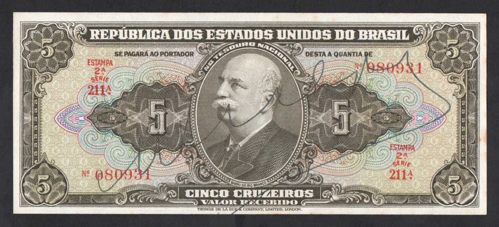 C065 - 5 CRUZEIROS - 1950 - Imagem 1