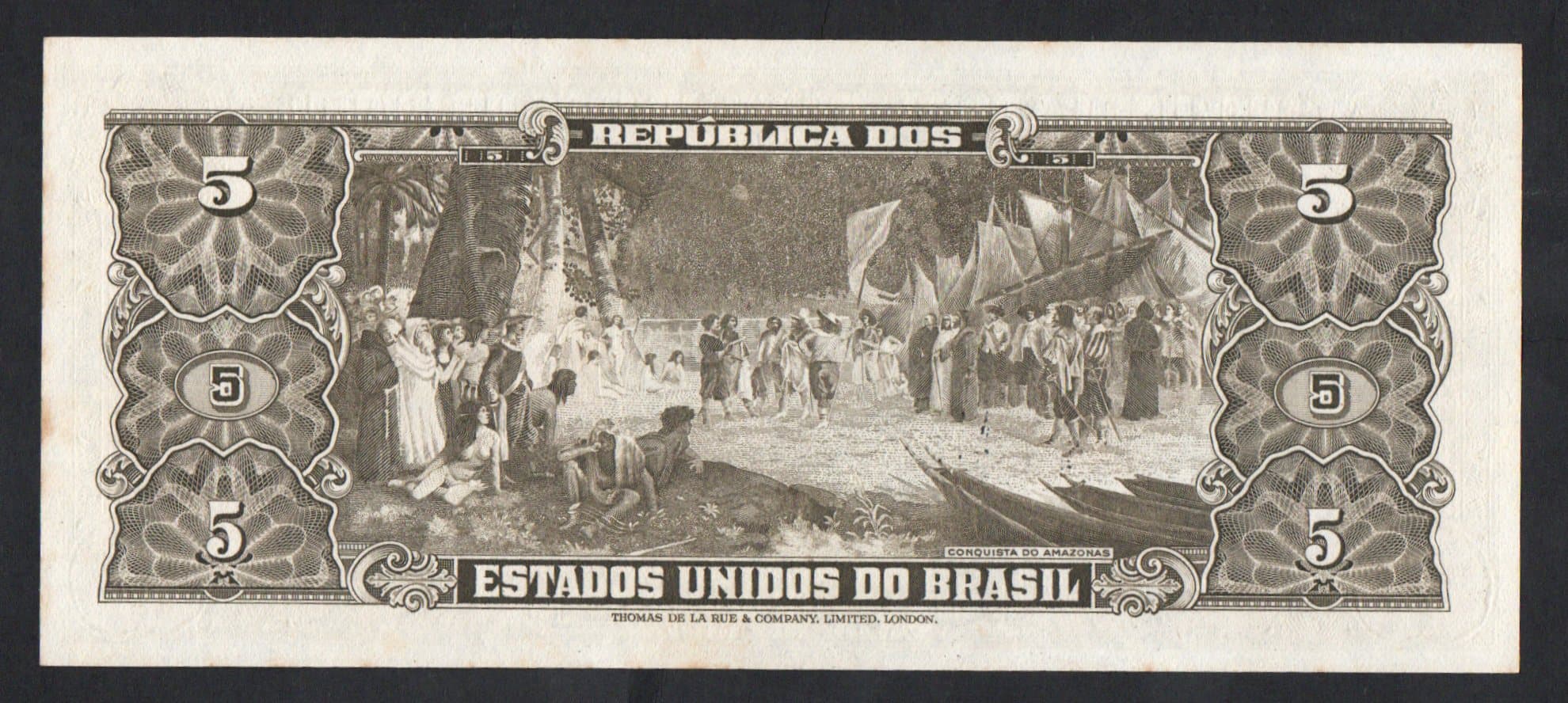 C065 - 5 CRUZEIROS - 1950 - Imagem 2