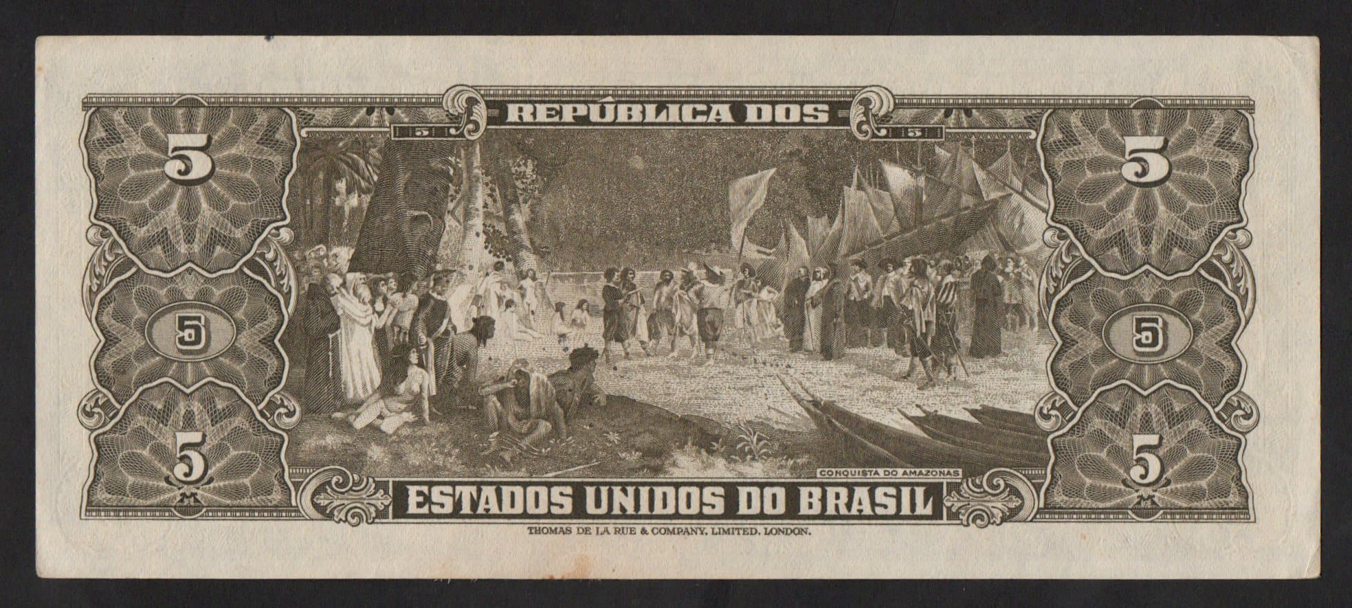 C065 - 5 CRUZEIROS - 1950 - Imagem 2