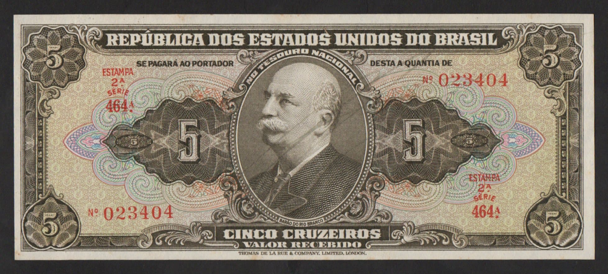C065 - 5 CRUZEIROS - 1950 - Imagem 1