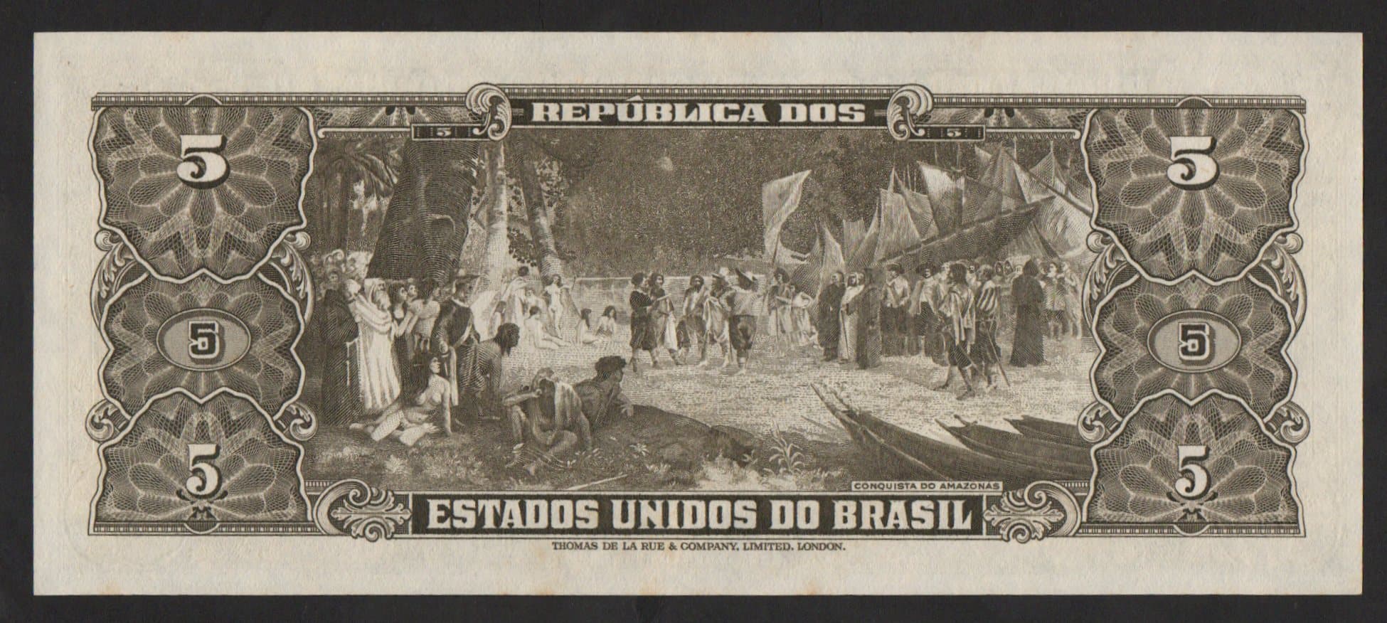 C065 - 5 CRUZEIROS - 1950 - Imagem 2