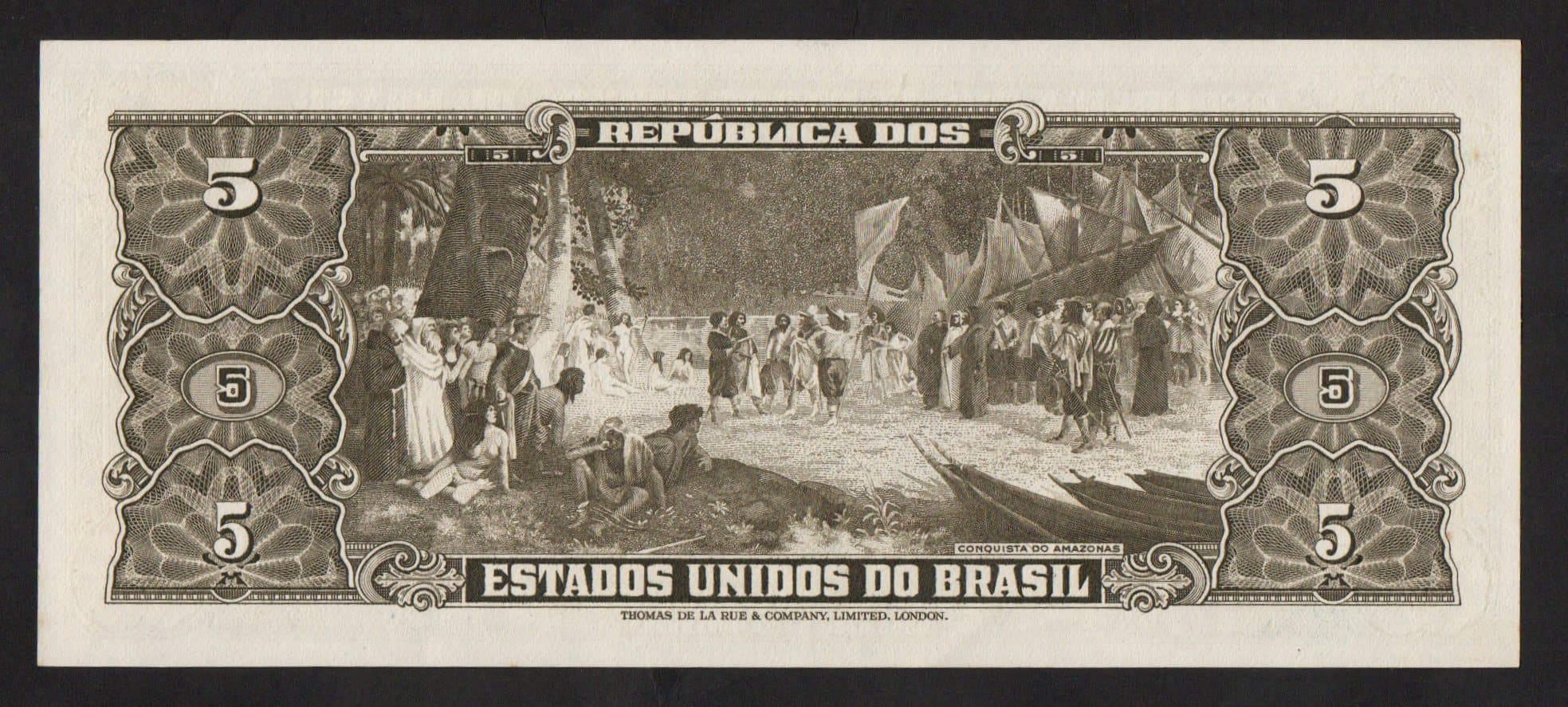 C068 - 5 CRUZEIROS - 1956 - Imagem 2