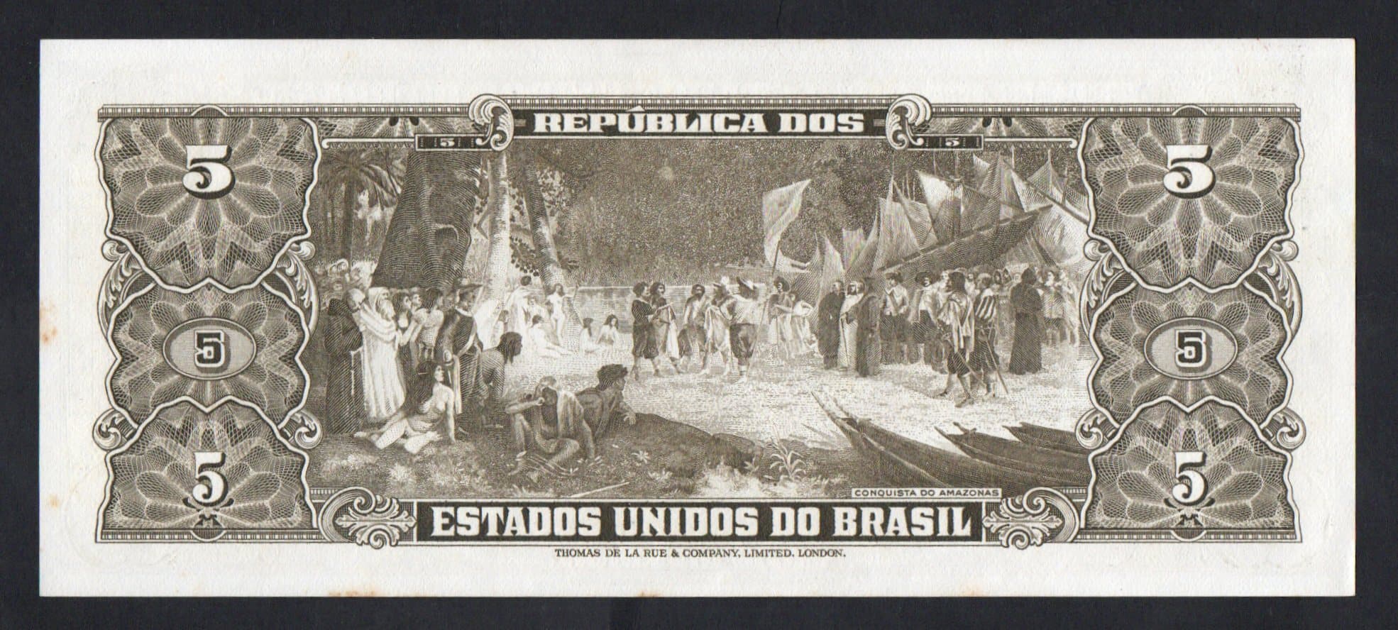 C068 - 5 CRUZEIROS - 1956 - Imagem 2