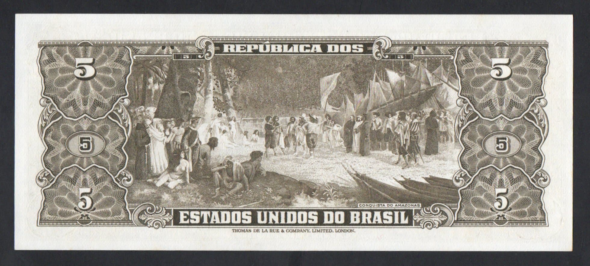 C068 - 5 CRUZEIROS - 1956 - Imagem 2