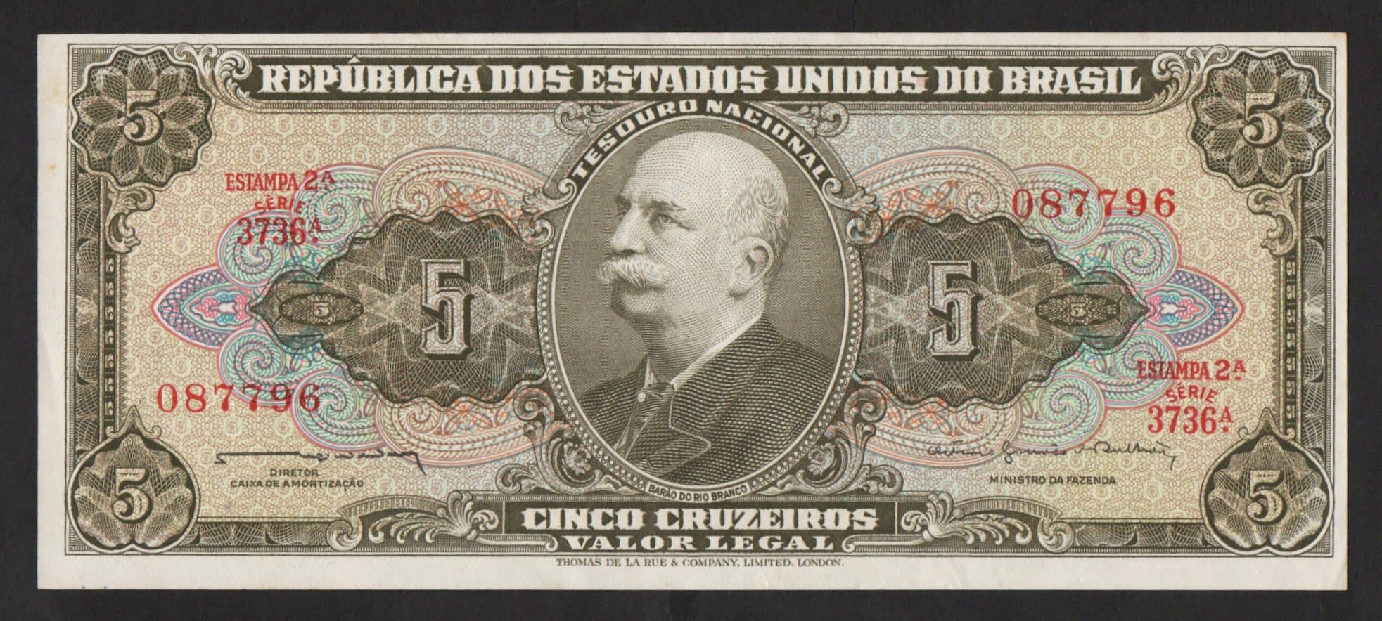 C073 - 5 CRUZEIROS - 1964 - Imagem 1