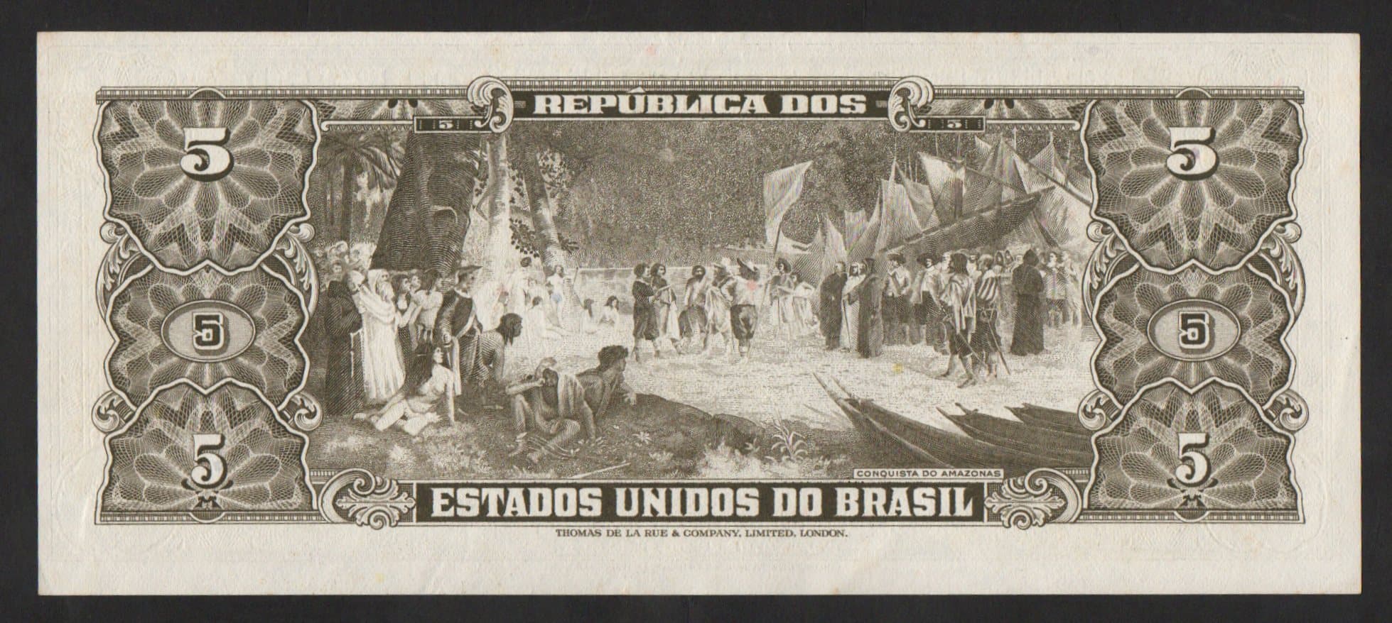 C073 - 5 CRUZEIROS - 1964 - Imagem 2