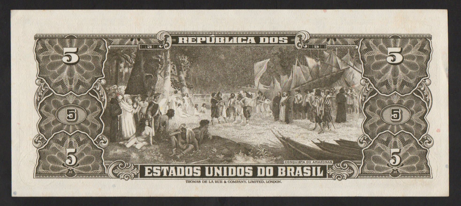 C074 - 5 CRUZEIROS - 1964 - Imagem 2