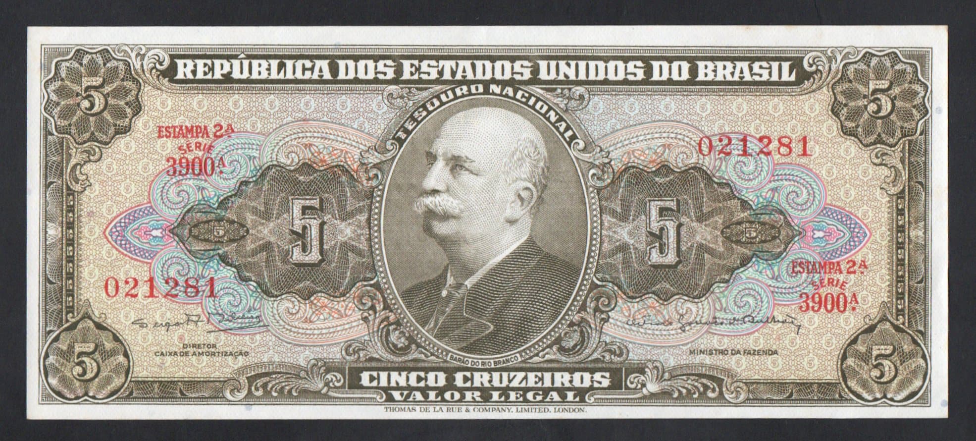 C074 - 5 CRUZEIROS - 1964 - Imagem 1