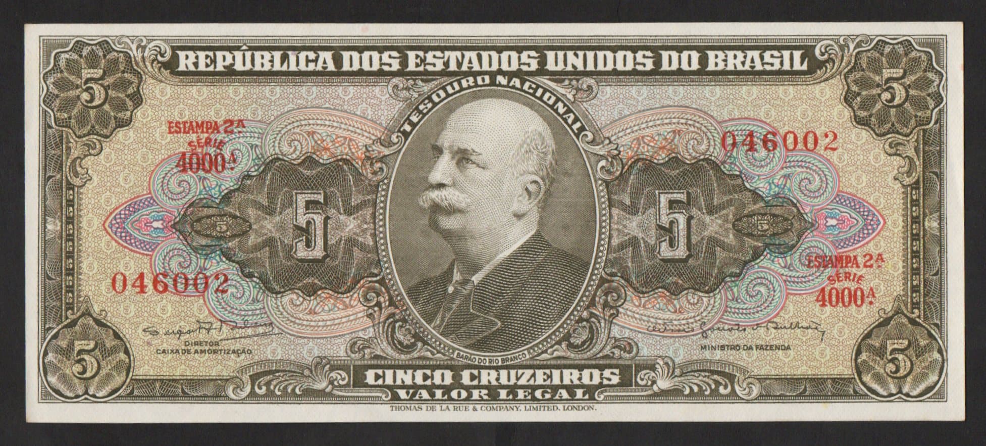 C074 - 5 CRUZEIROS - 1964 - Imagem 1