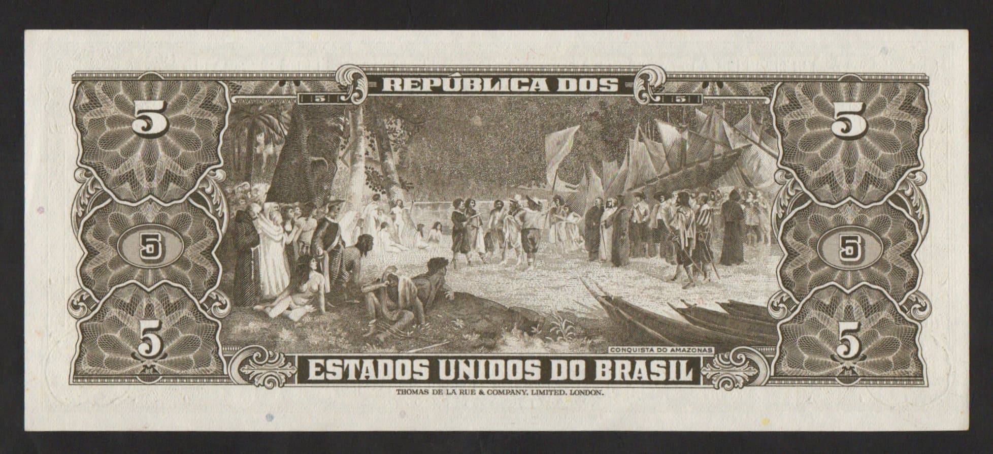 C074 - 5 CRUZEIROS - 1964 - Imagem 2