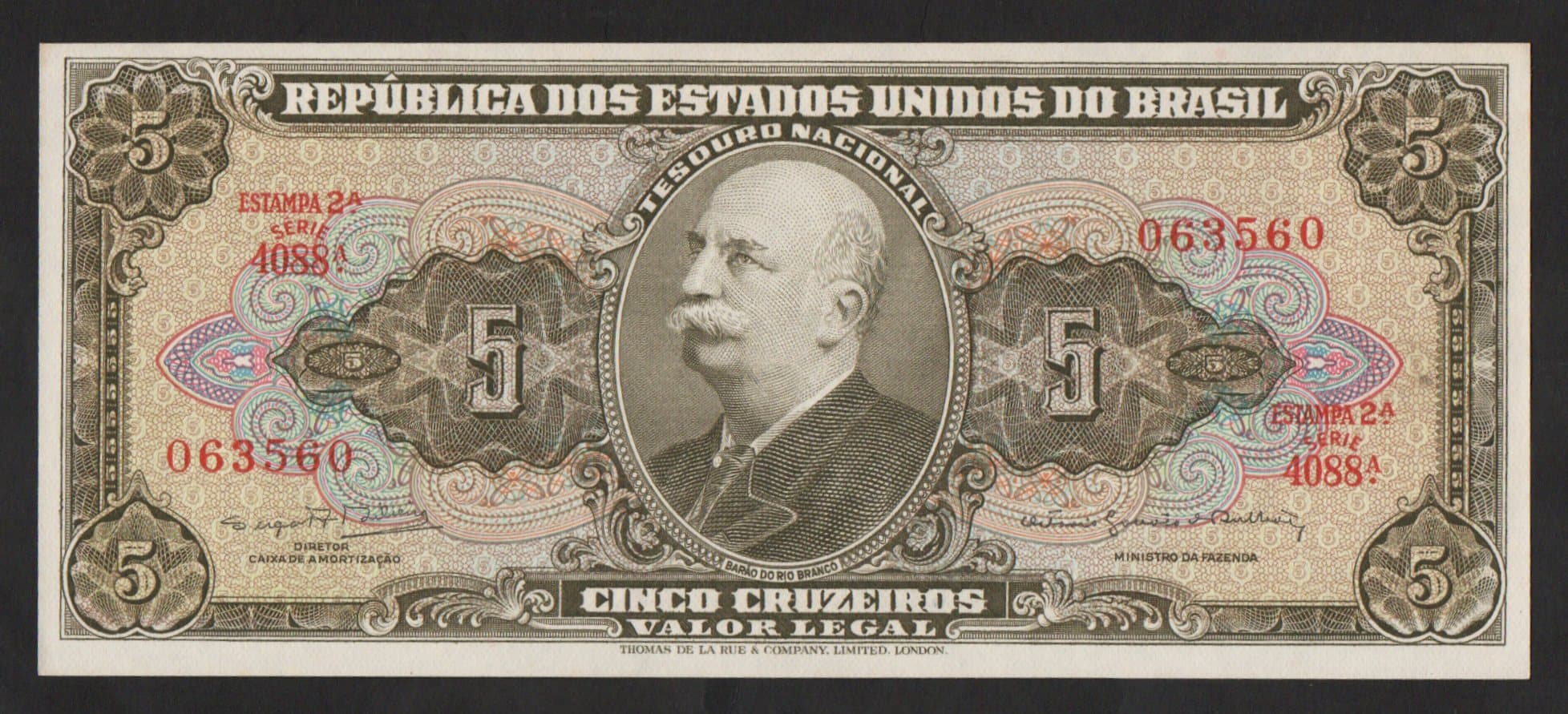 C074 - 5 CRUZEIROS - 1964 - Imagem 1