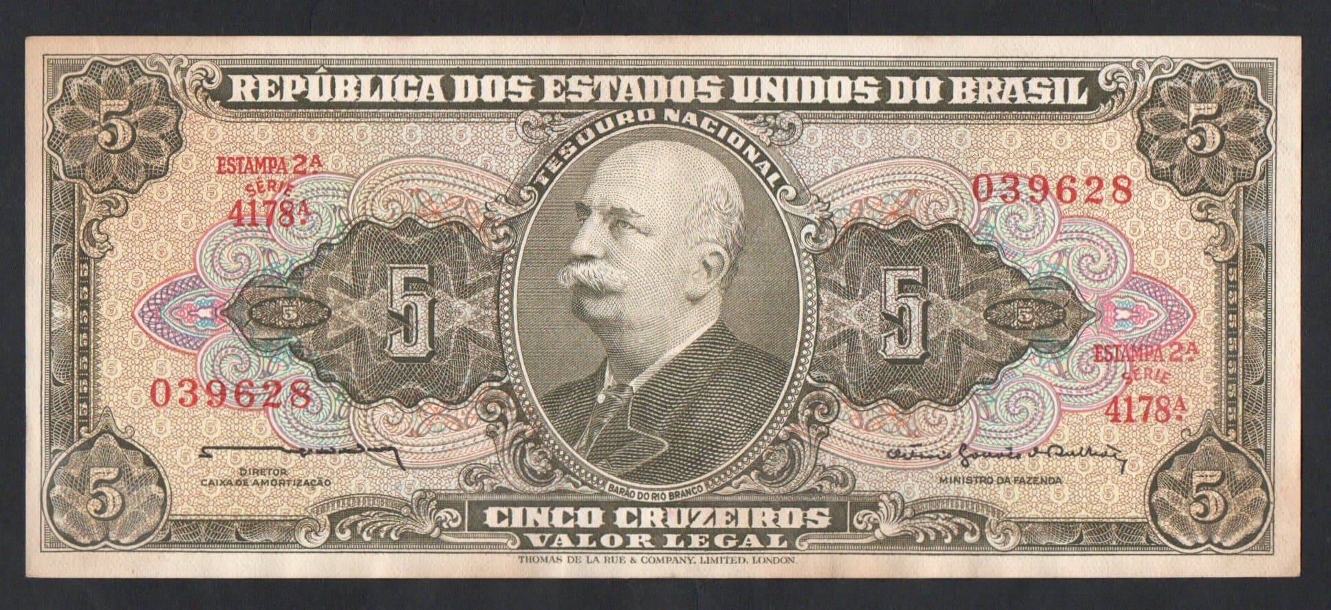 C073A - 5 CRUZEIROS - 1964 - Imagem 1