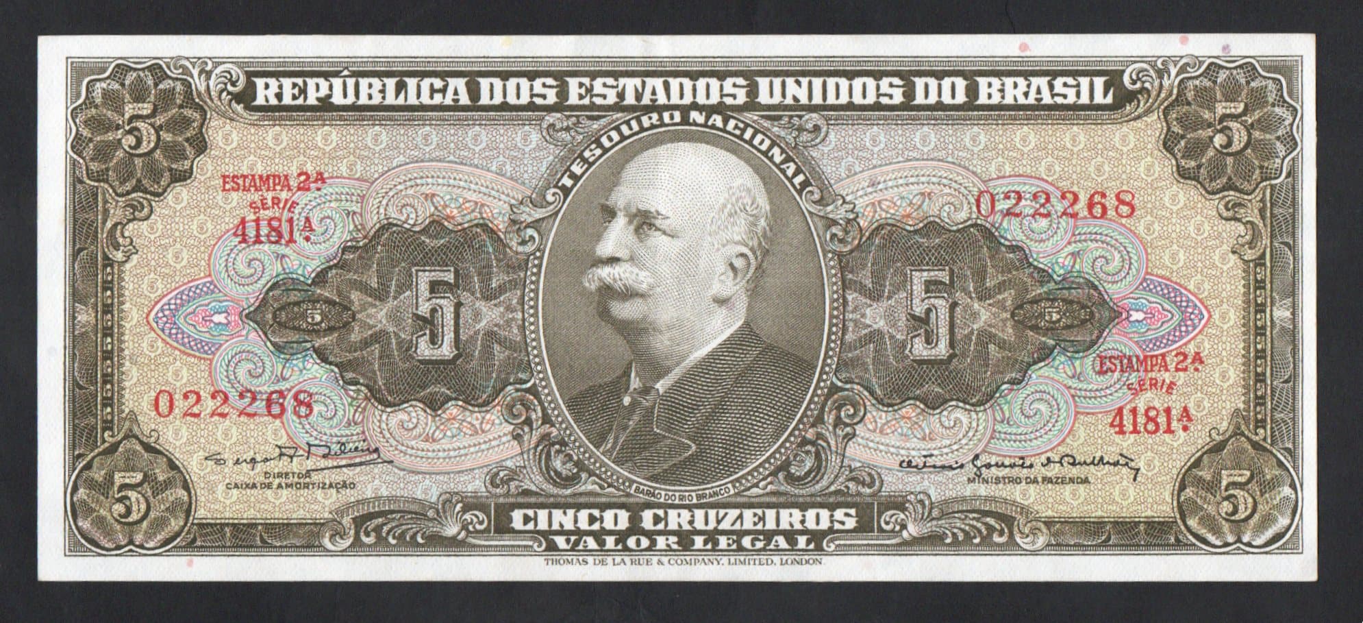 C074A - 5 CRUZEIROS - 1964 - Imagem 1