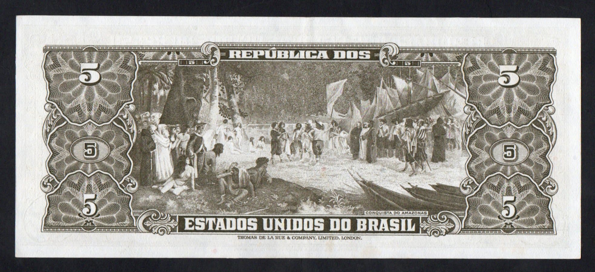 C074A - 5 CRUZEIROS - 1964 - Imagem 2