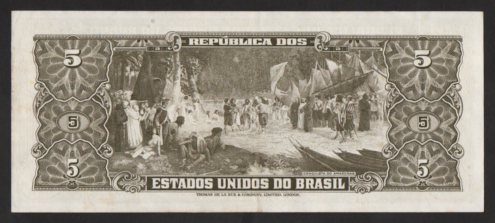 C074A - 5 CRUZEIROS - 1964 - Imagem 2