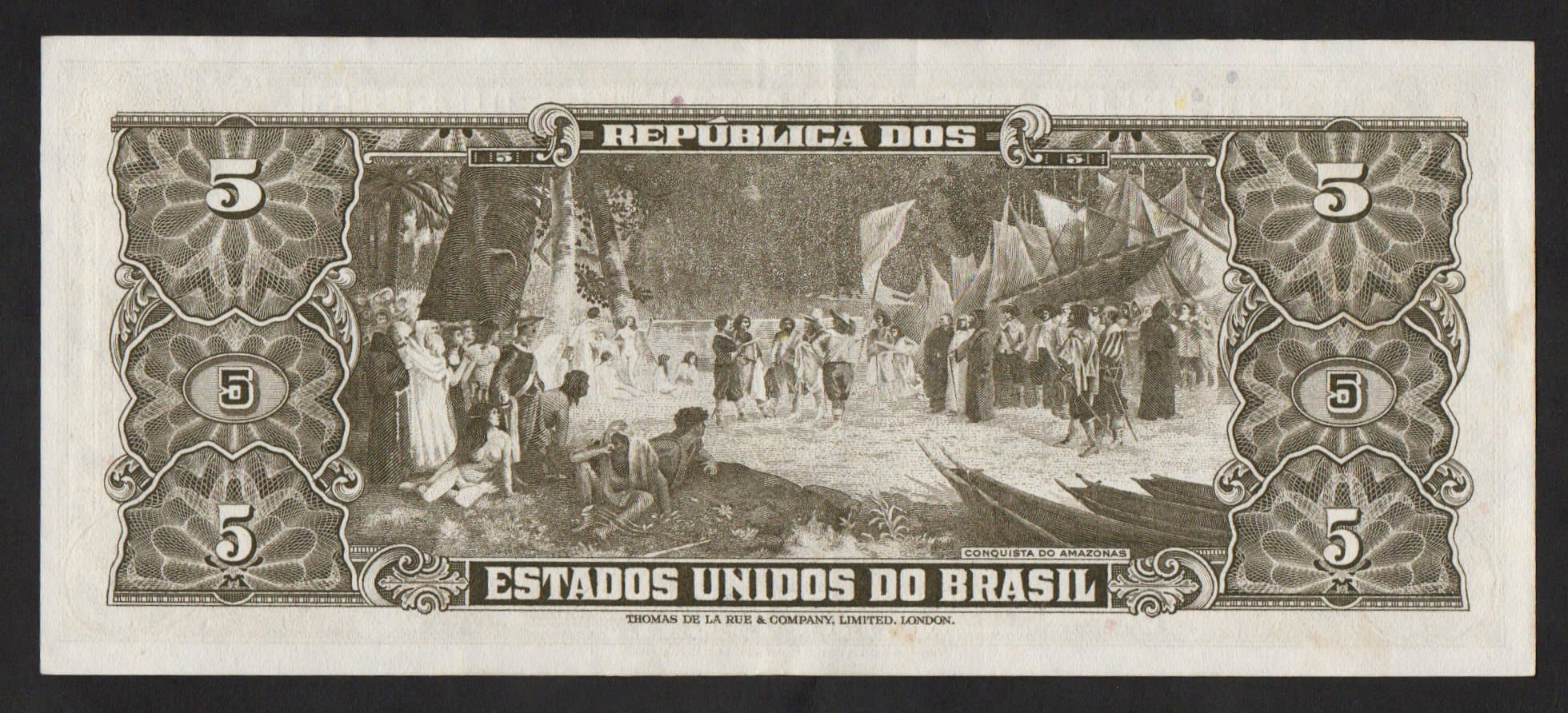 C074A - 5 CRUZEIROS - 1964 - Imagem 2